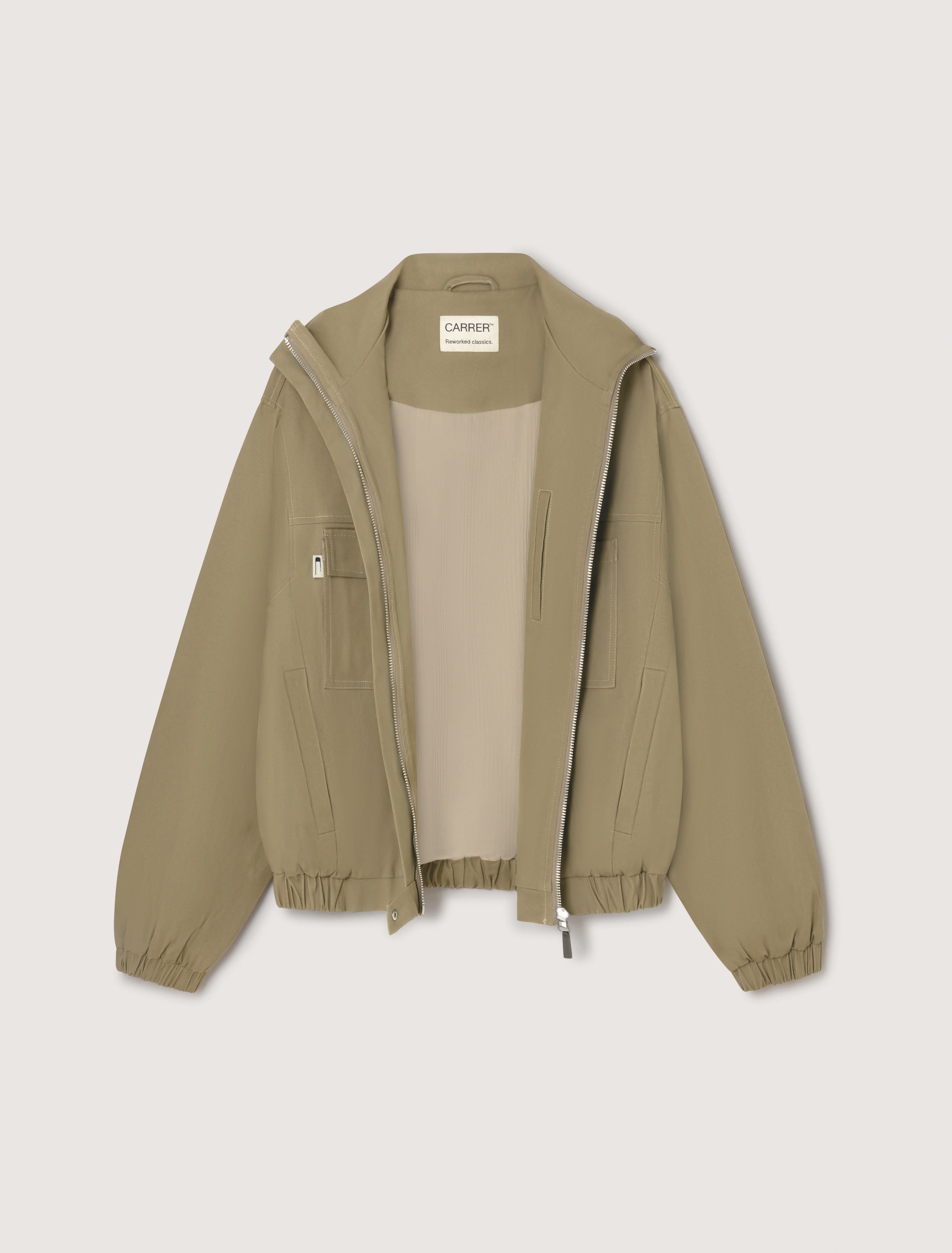 Barrau Jacket in Beige - Image 4