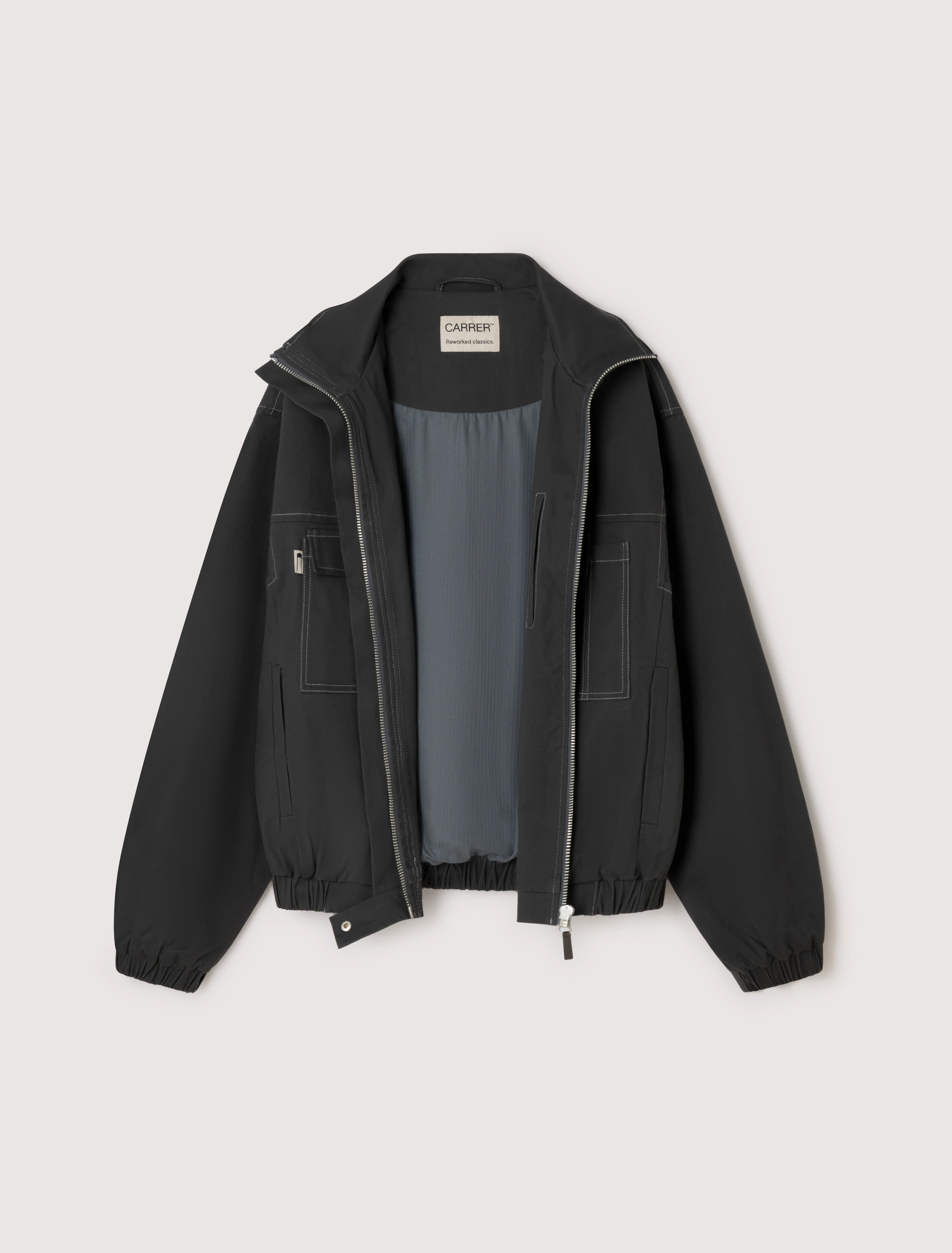 Barrau Jacket in Grey Blue - Image 5
