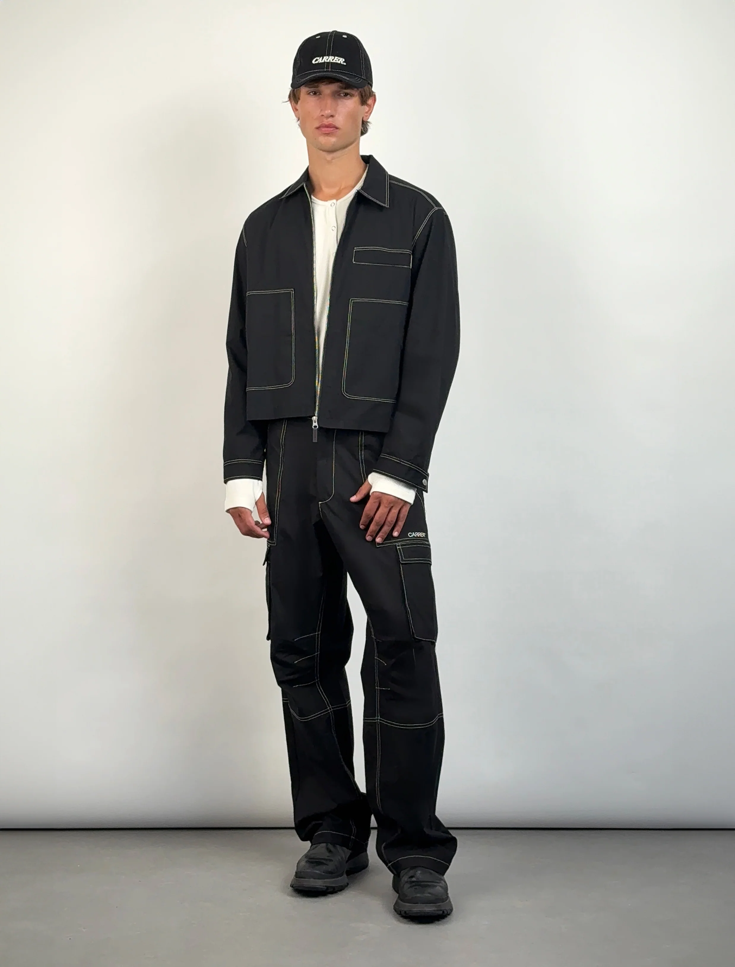 Bay Jacket in Black - Image 2