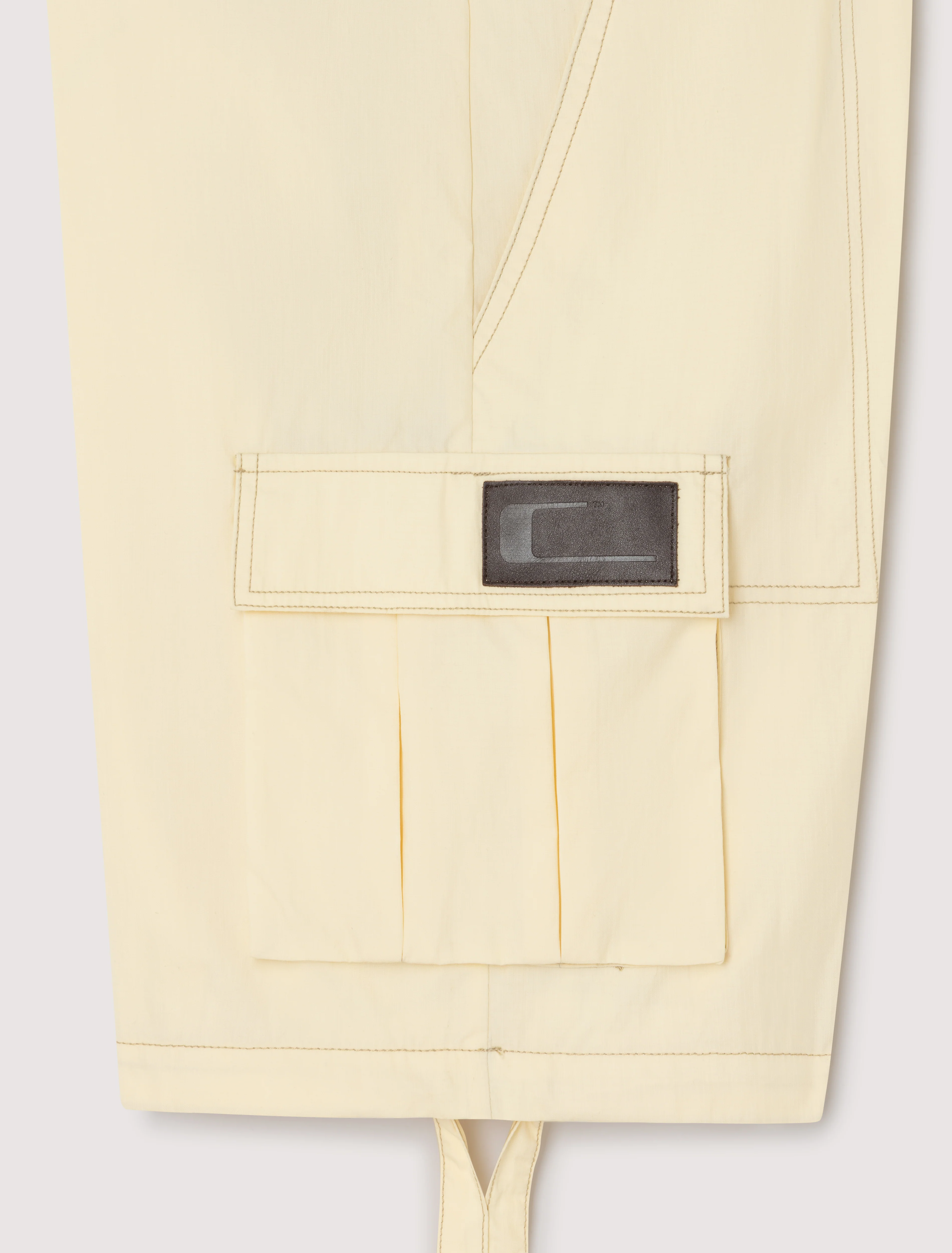 Cobalt Cargo Short in Ecru - Image 5