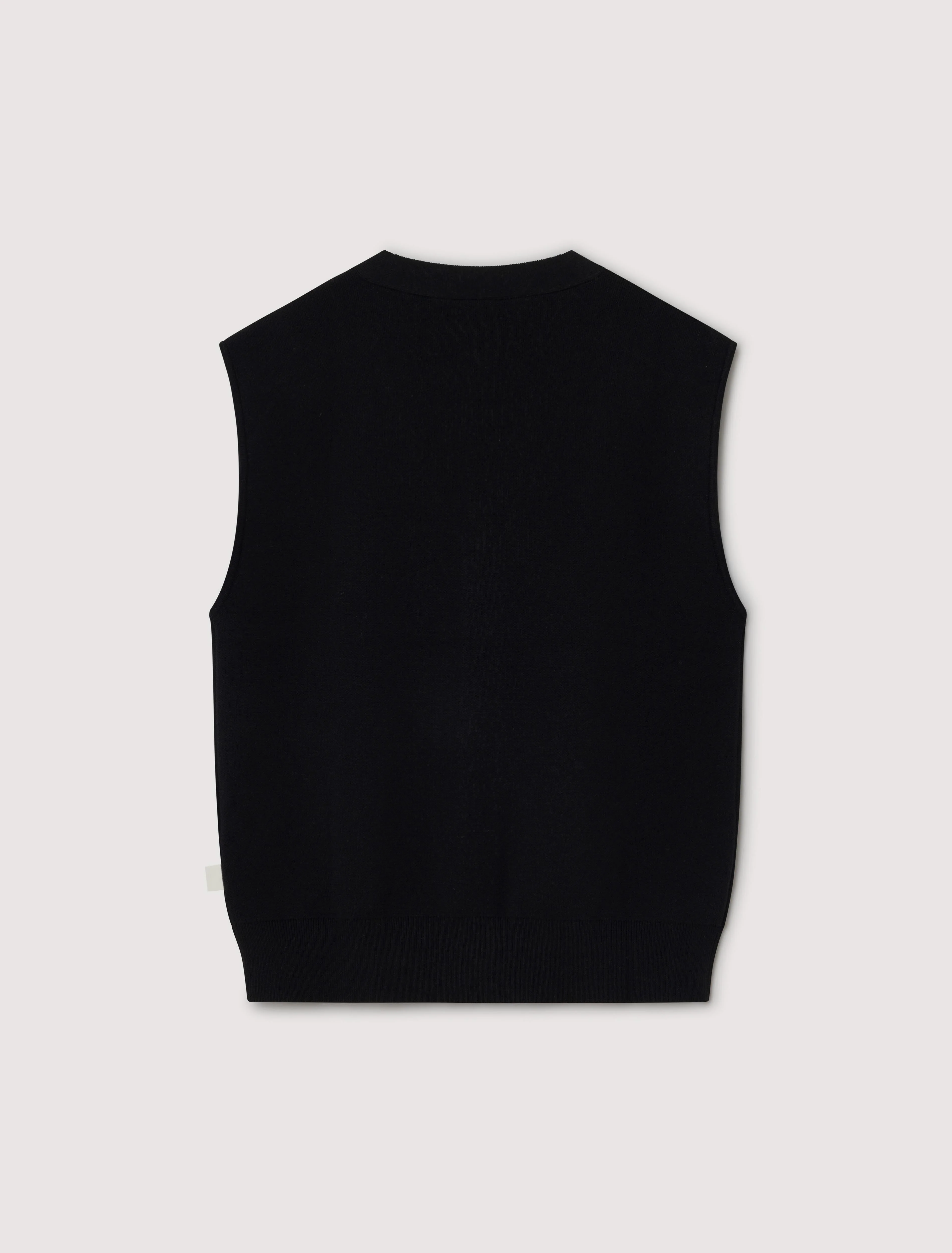 Cove Vest in Black - Image 3