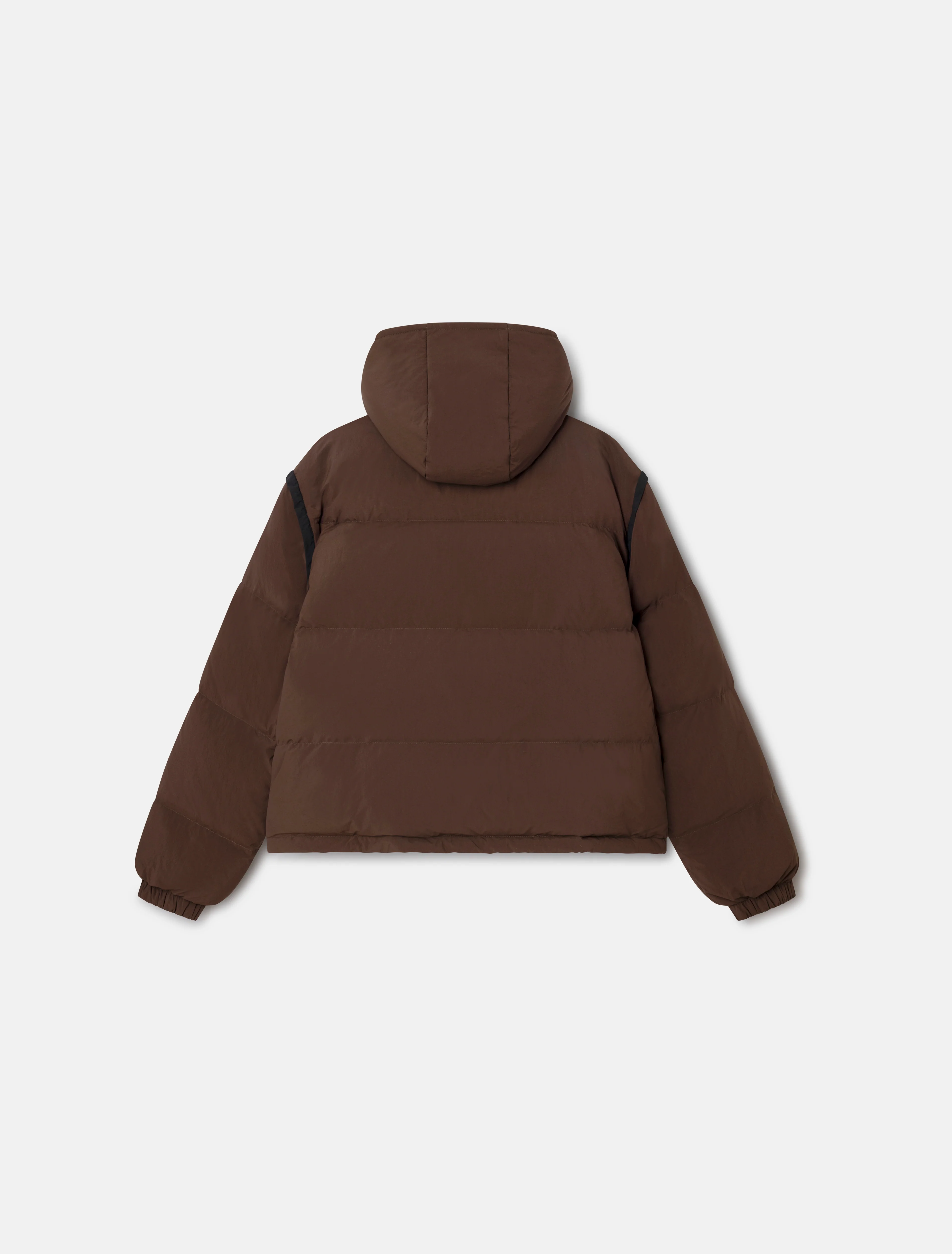 Crosby Puffer Jacket in Brown - Image 3