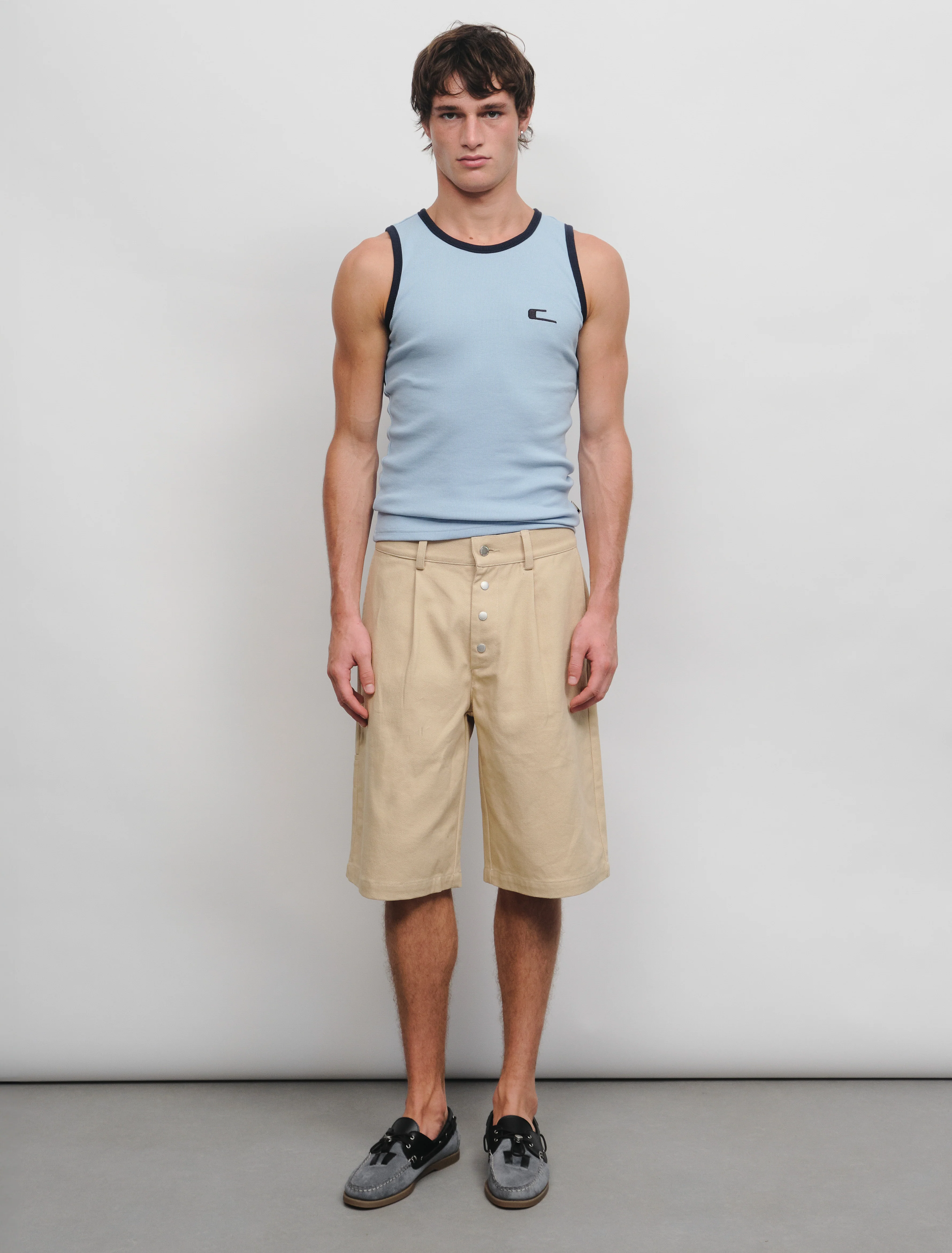 Ferraz Tank Top in Blue - Image 2