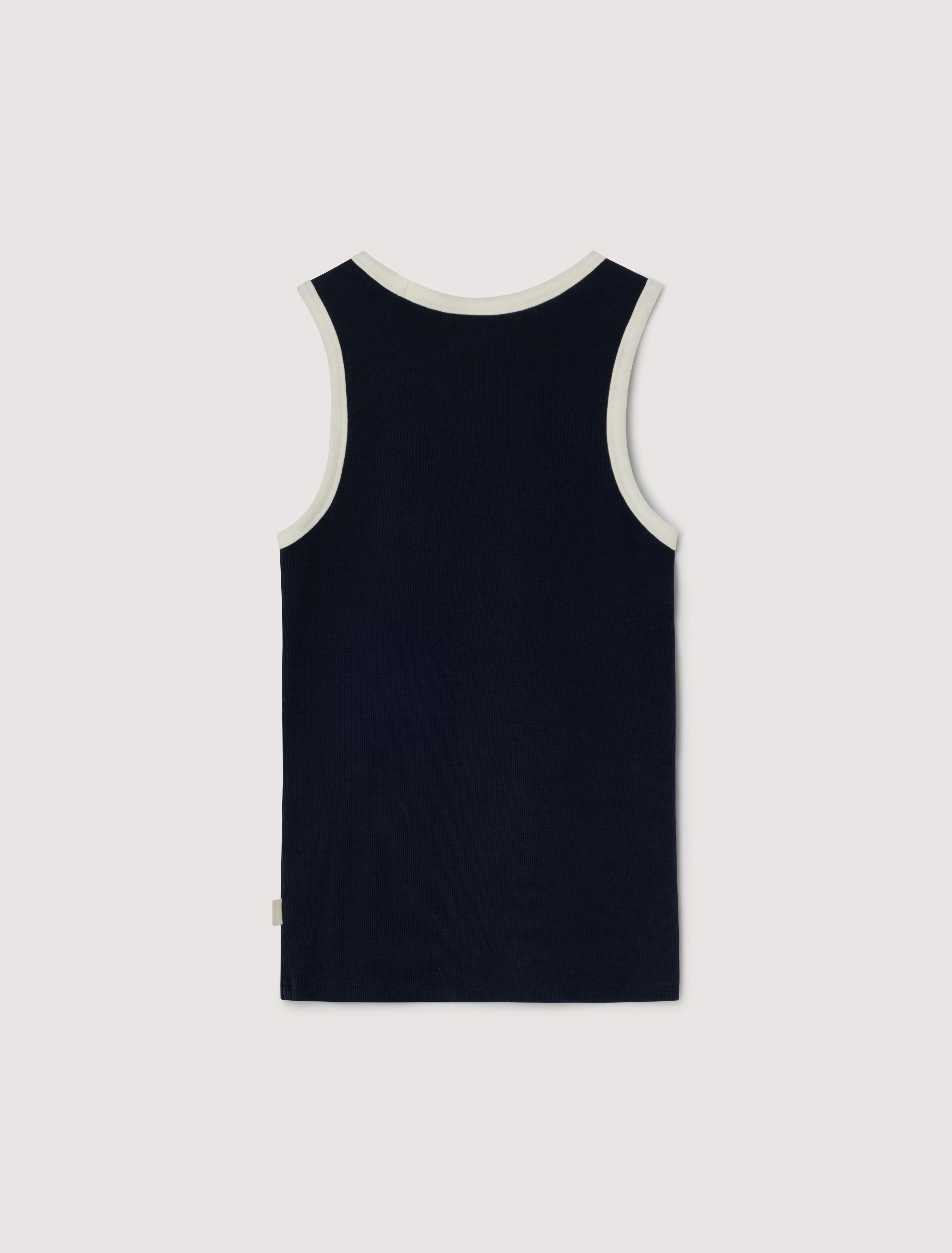 Ferraz Tank Top in Navy - Image 3