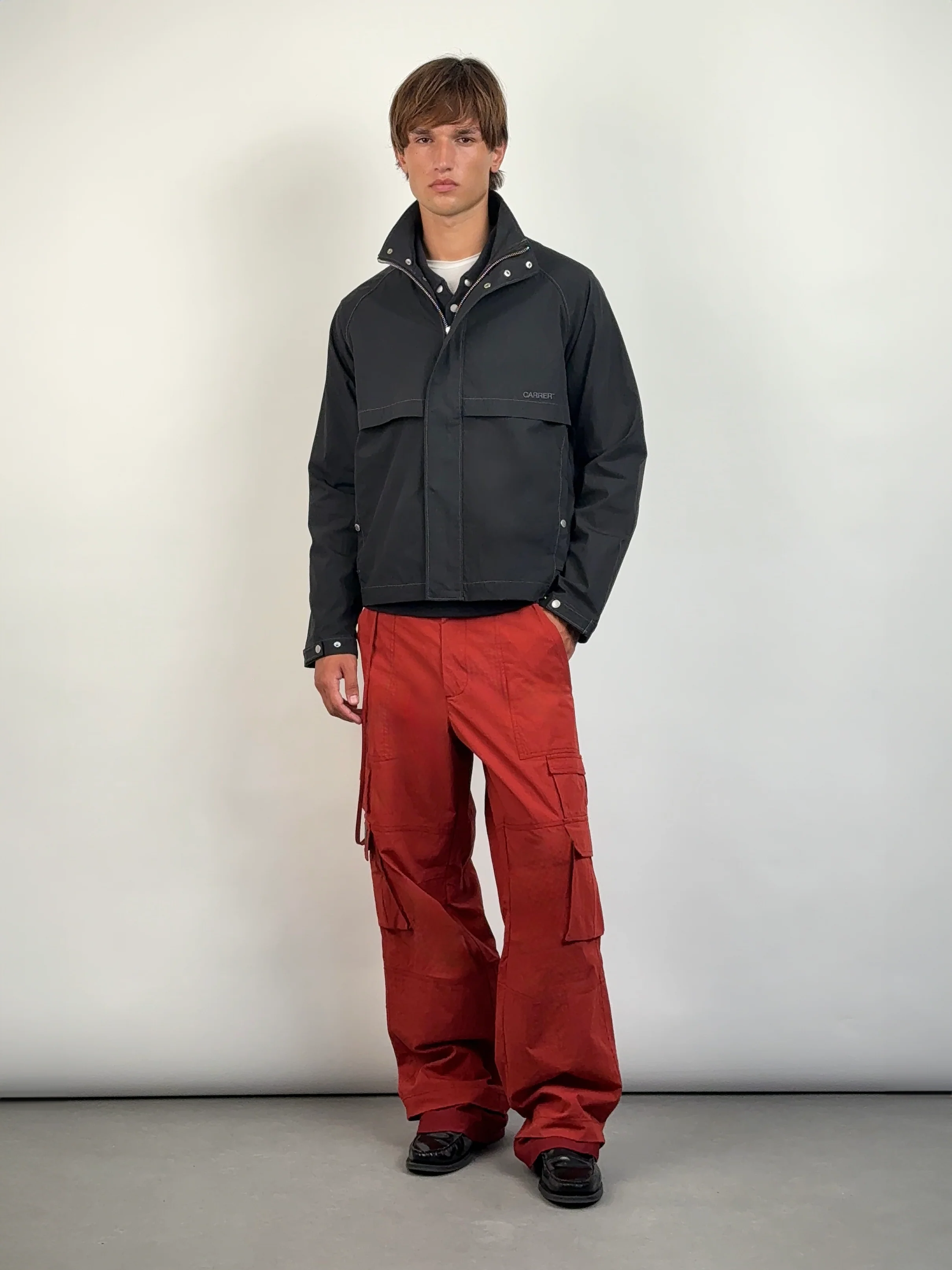 Finn Light Ripstop Jacket in Black - Image 2