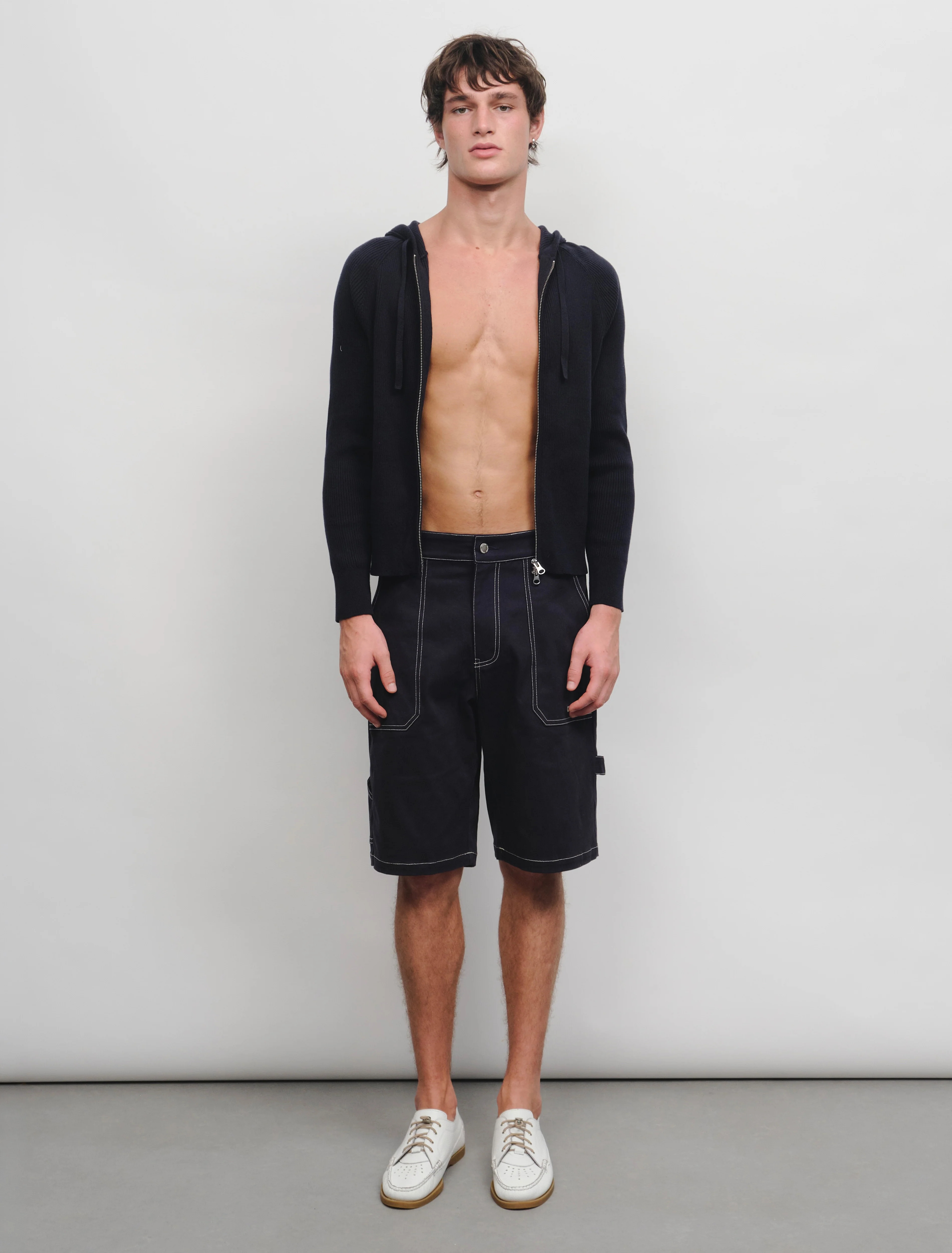 Haste Carpenter Short in Navy - Image 4
