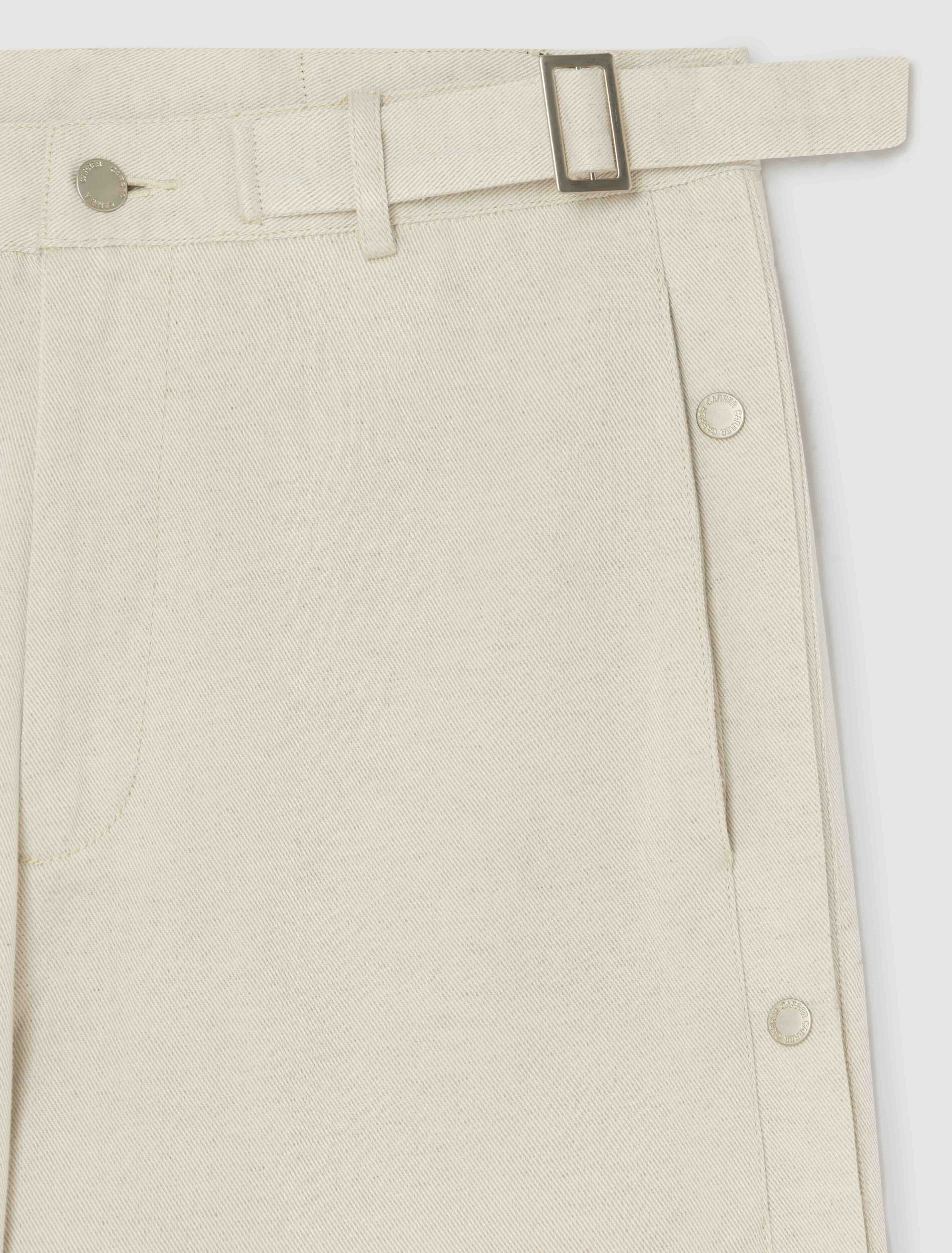 Knox Pant in Ecru - Image 3