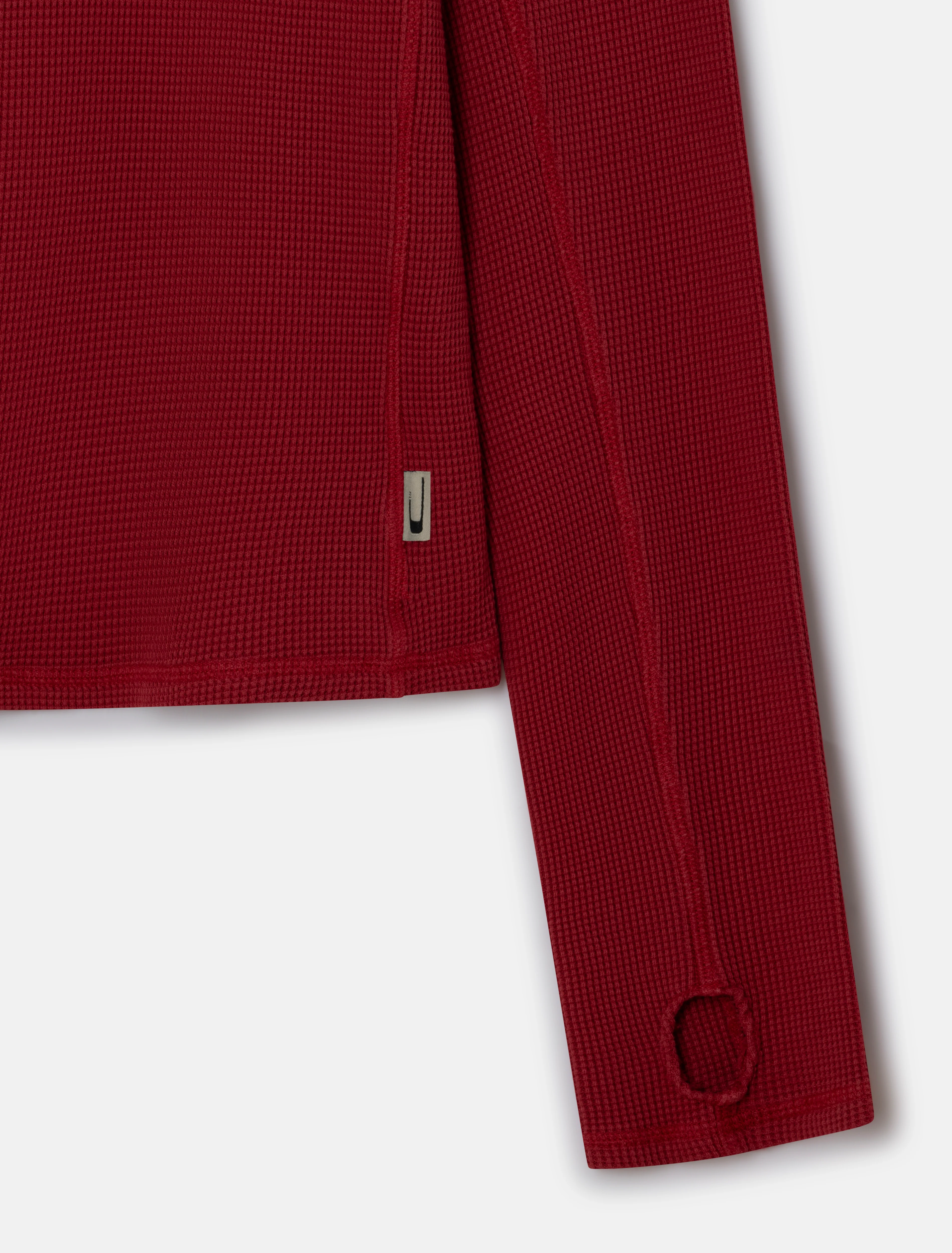 Lis Henley in Faded Red - Image 5