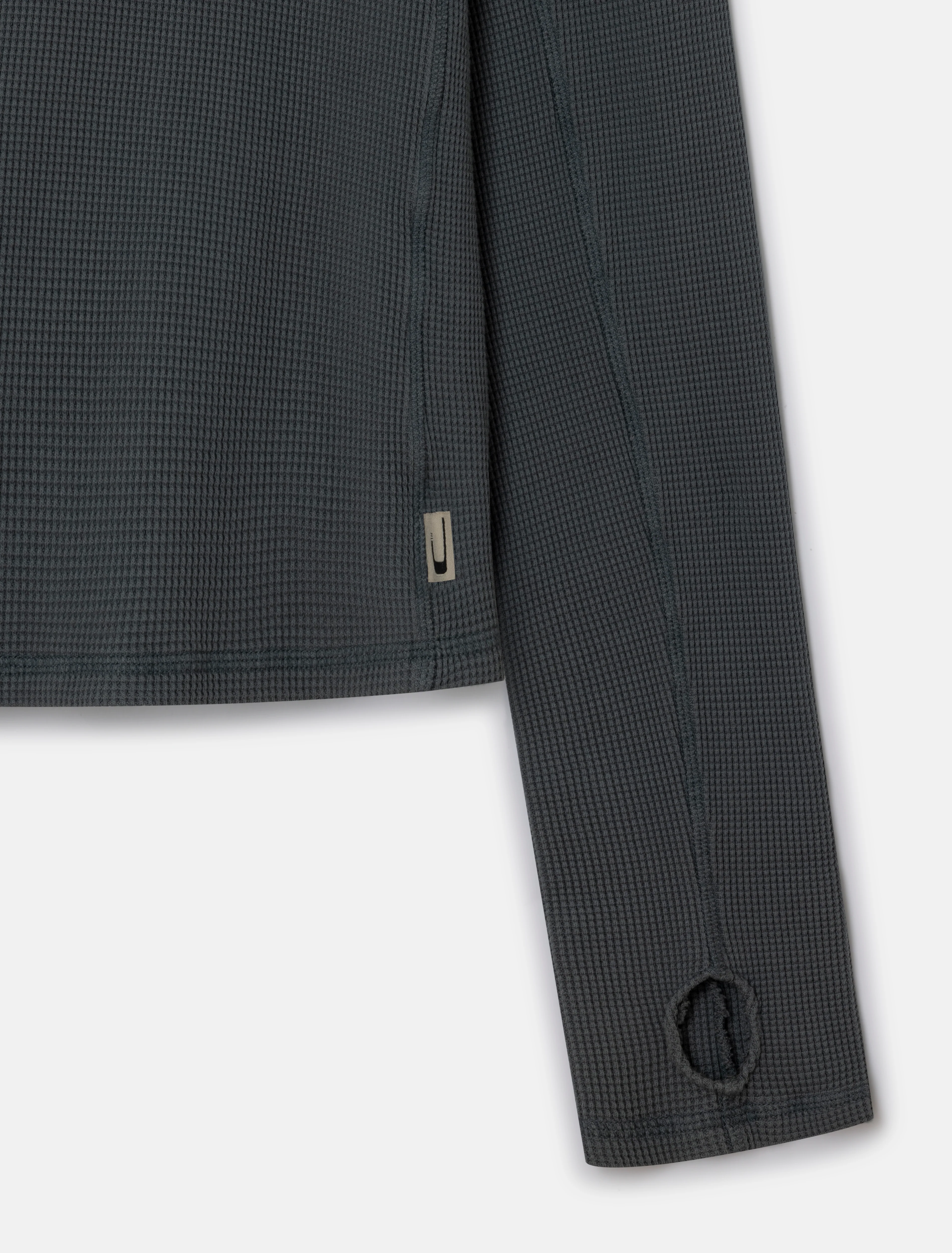 Lis Henley in Grey Blue - Image 4