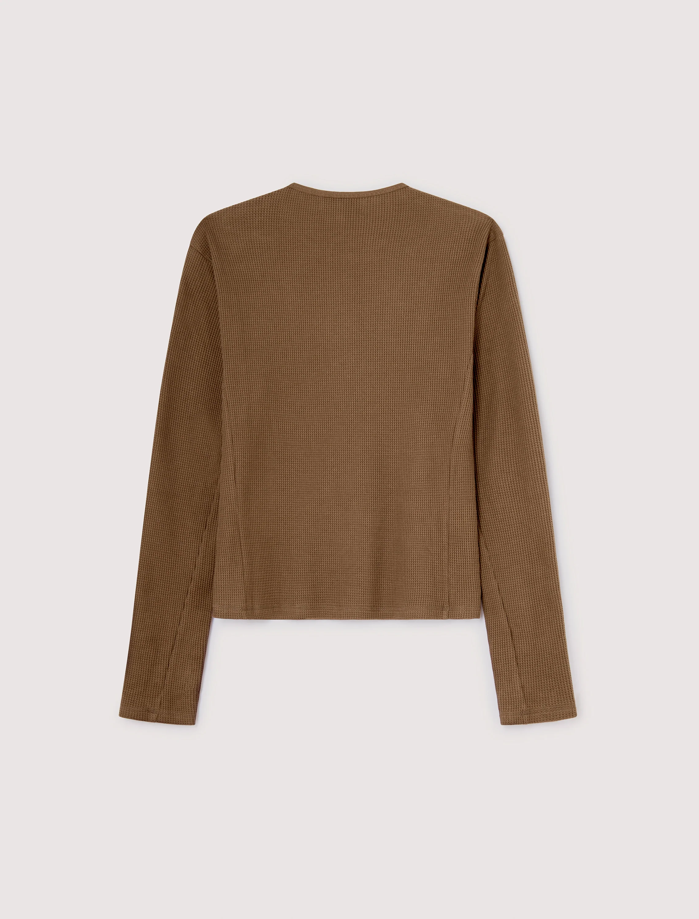 Lis Henley in Brown - Image 3