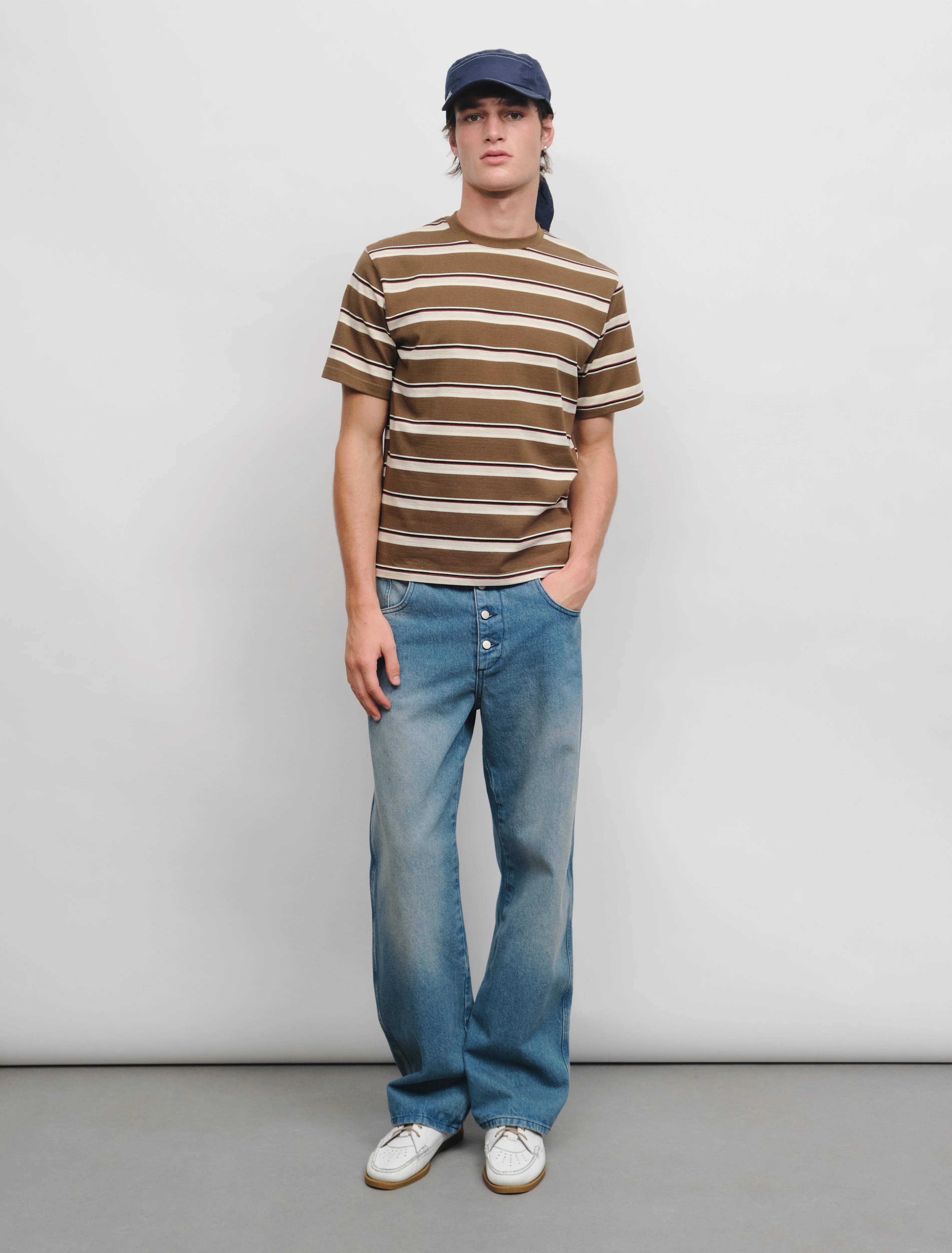 Mica Knot Cap in Blue - Image 6