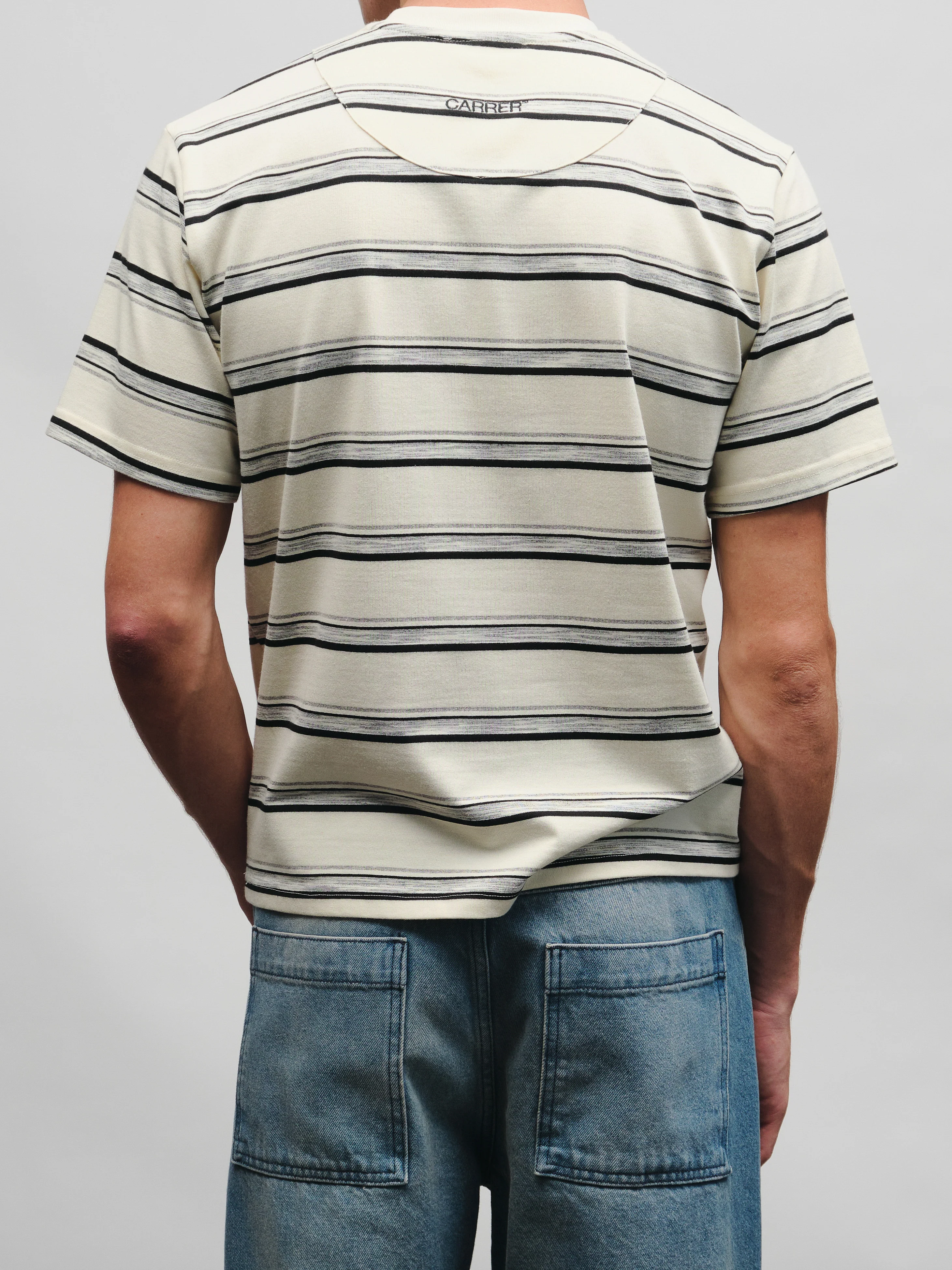 Parker  T-Shirt in Ecru - Image 4