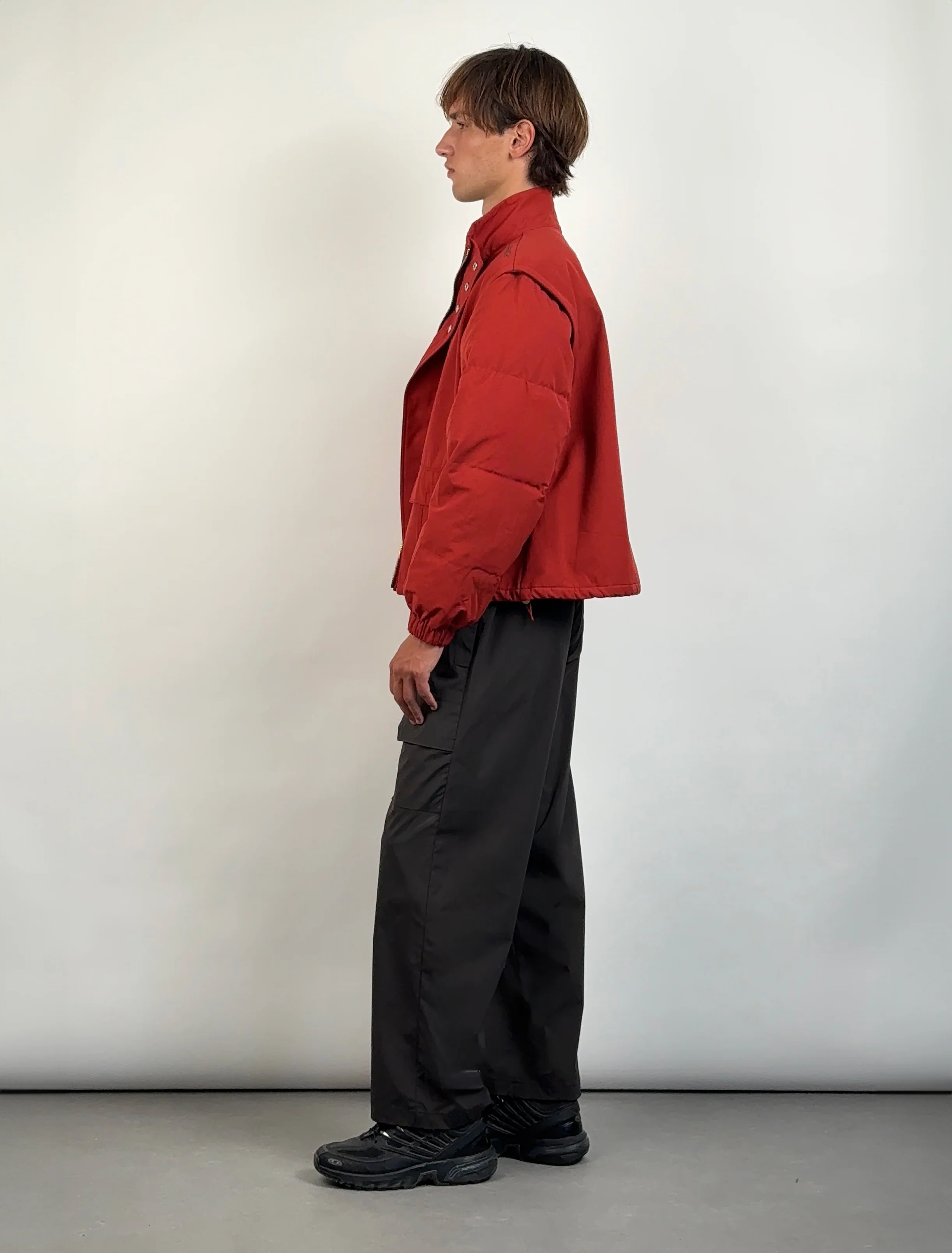 Reed Zip-Off Sleeve Jacket in Red - Image 4