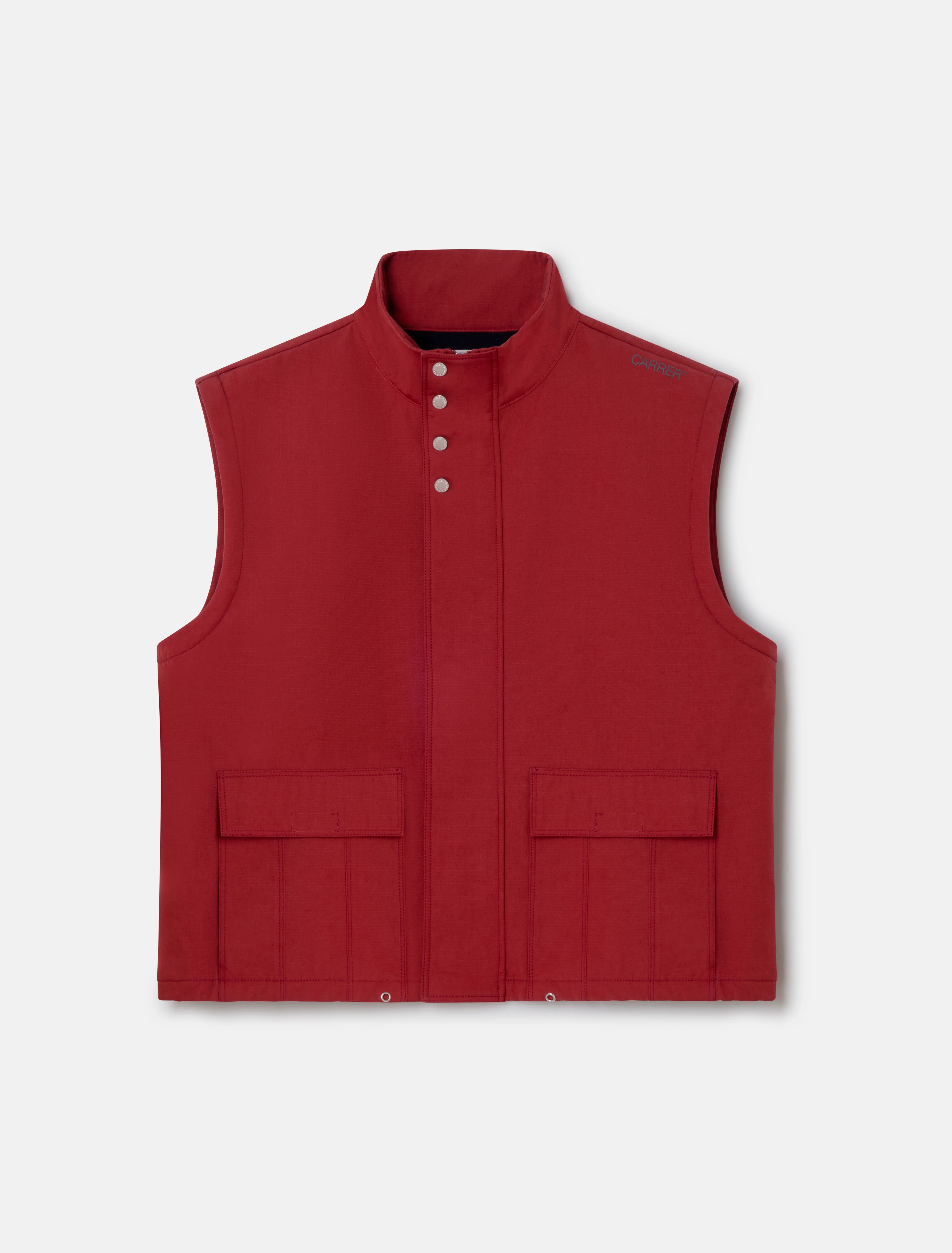 Reed Zip-Off Sleeve Jacket in Red - Image 6