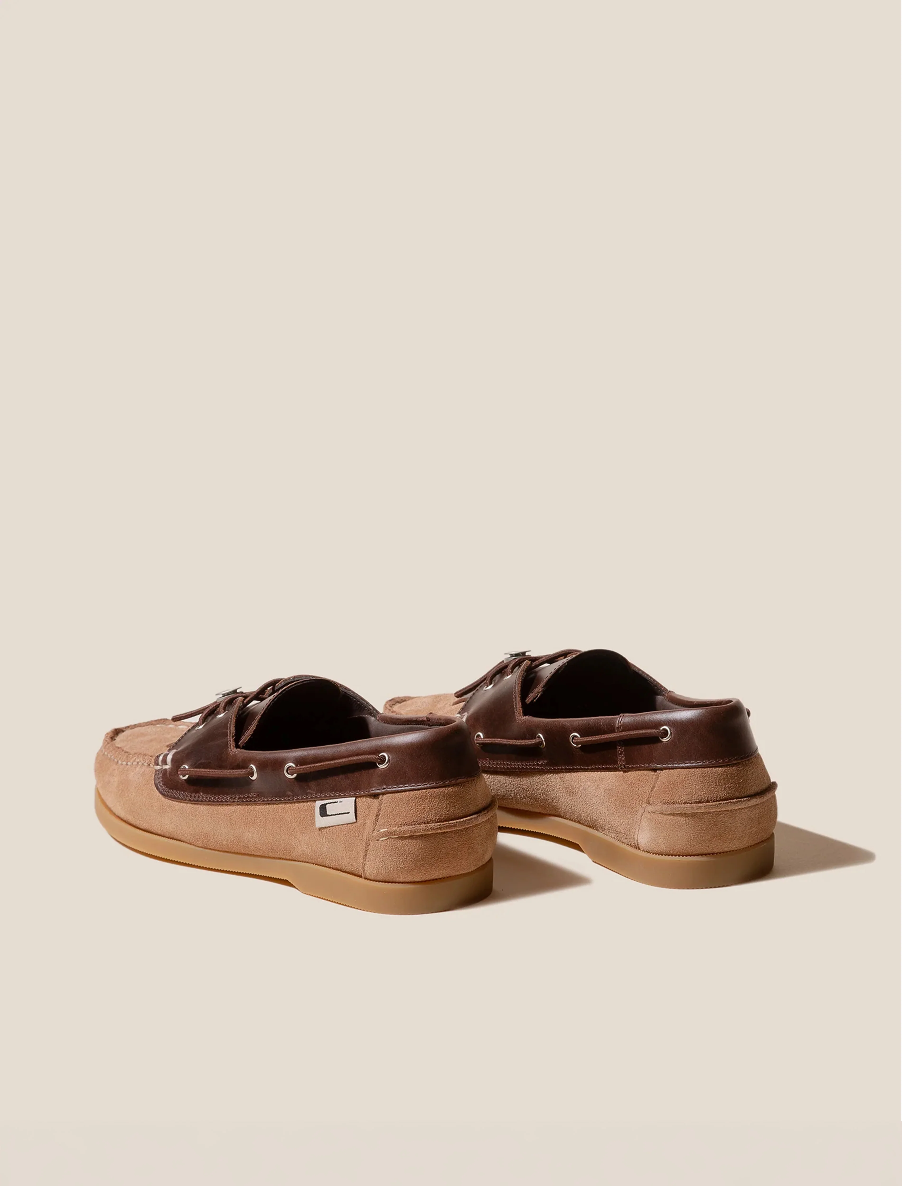 Saler Nautic in Beige and Dark Brown - Image 3