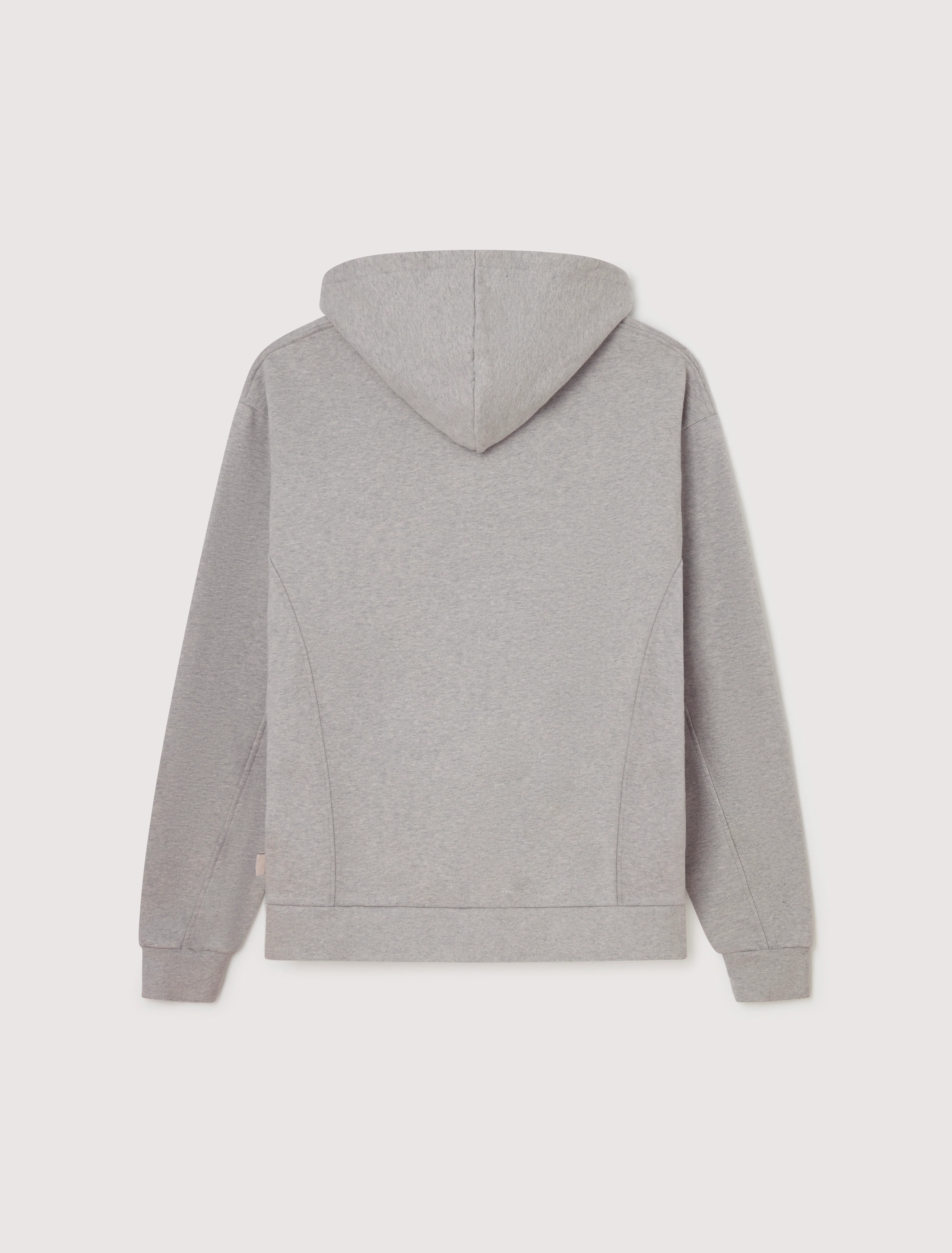 Segre Layered Hoodie in Grey - Image 3