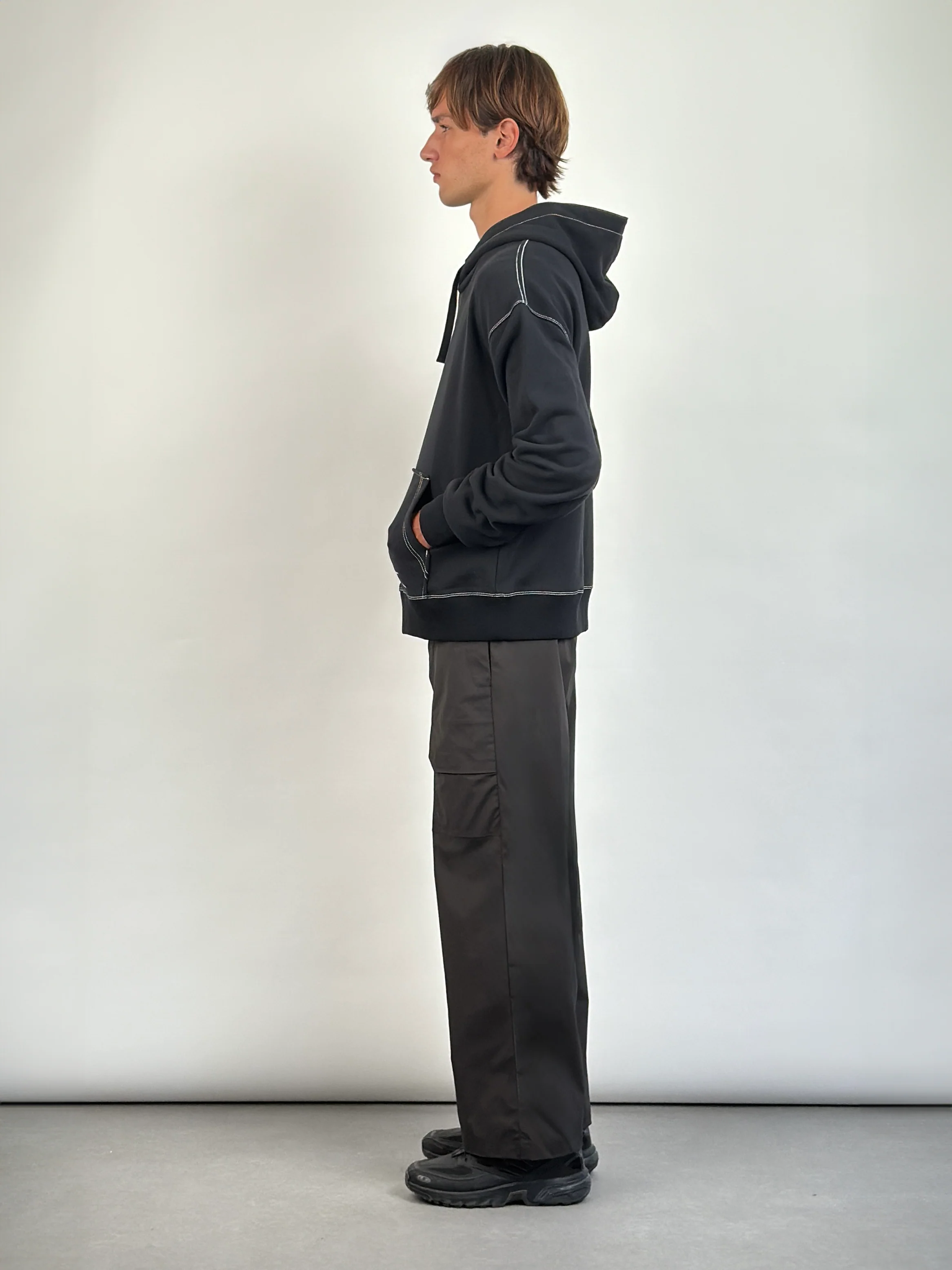 Tate Hoodie in Black - Image 4