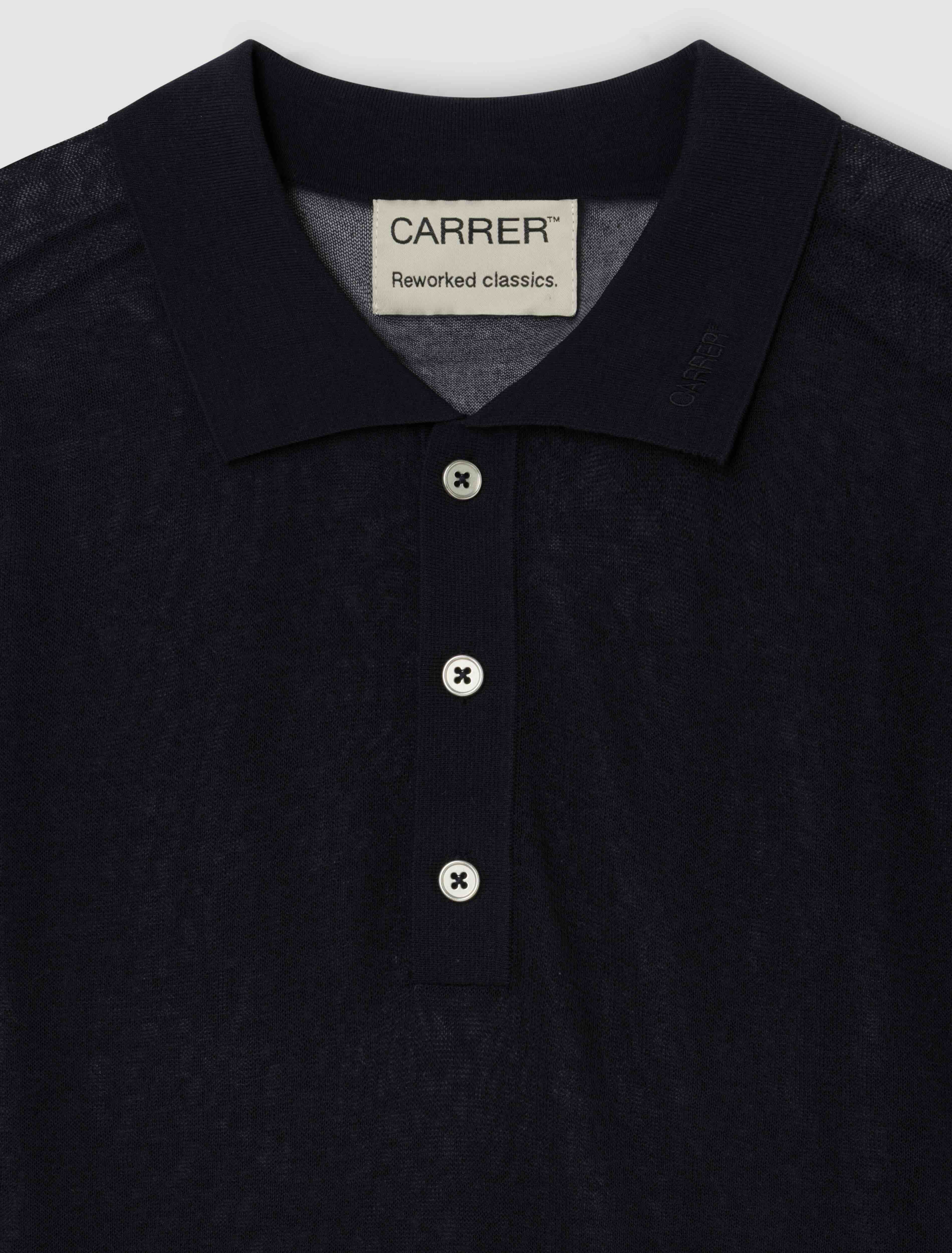 Tyro Polo in Navy - Image 4