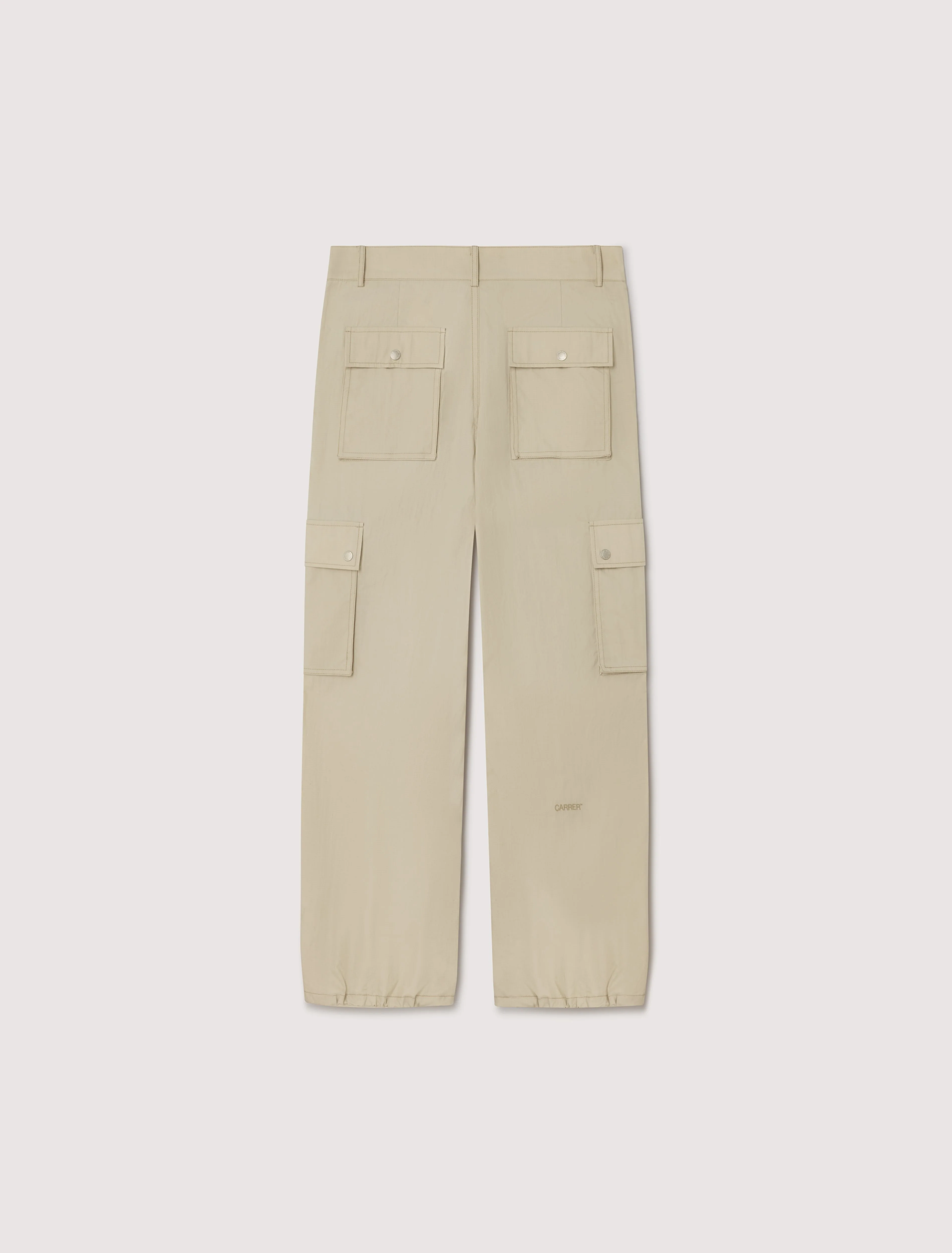 Vera Parachute Pant in Ecru - Image 3