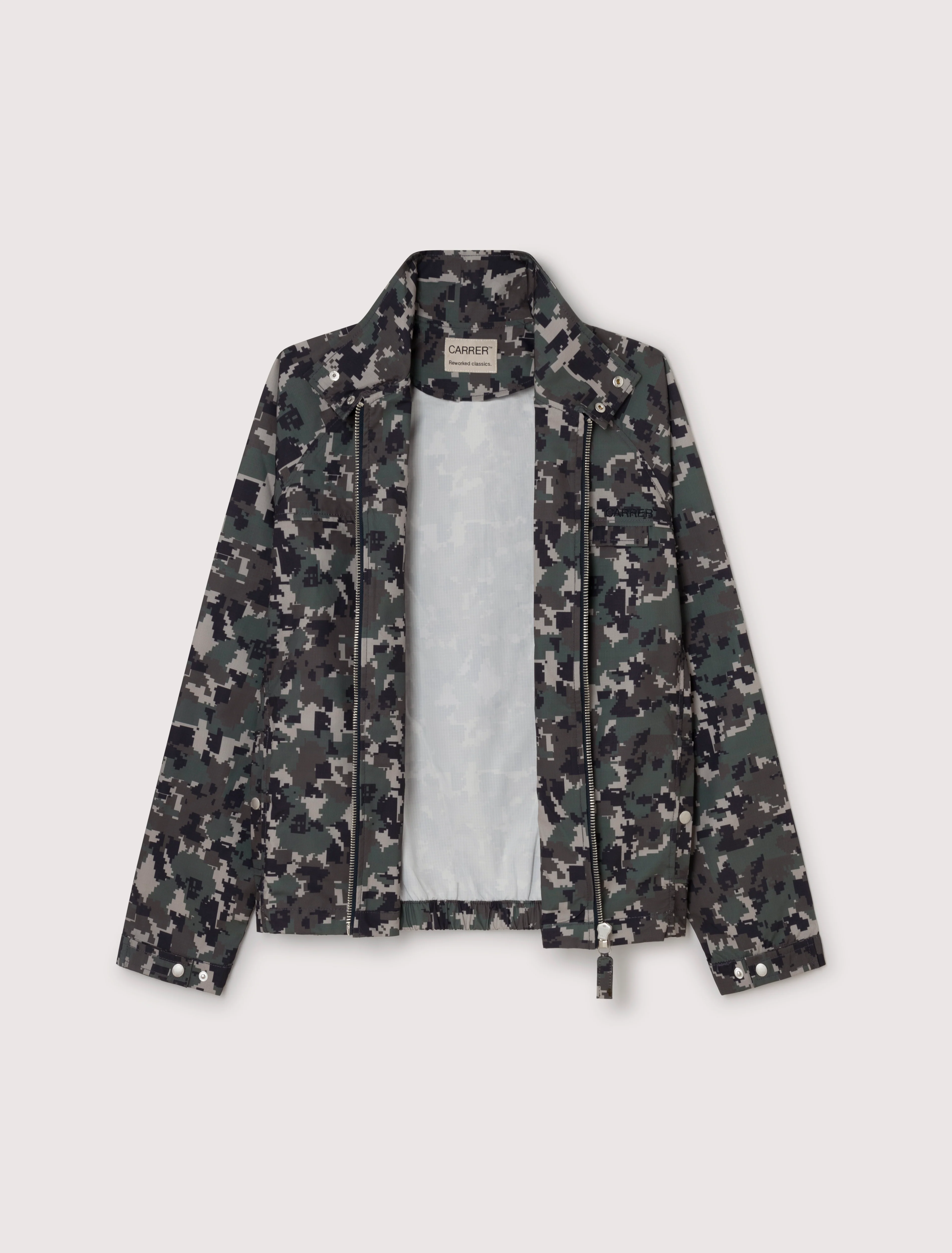 Vila Light Ripstop Jacket Worldgrid Camo - Image 4